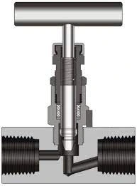 طراحی شیر سوزنی فشار 