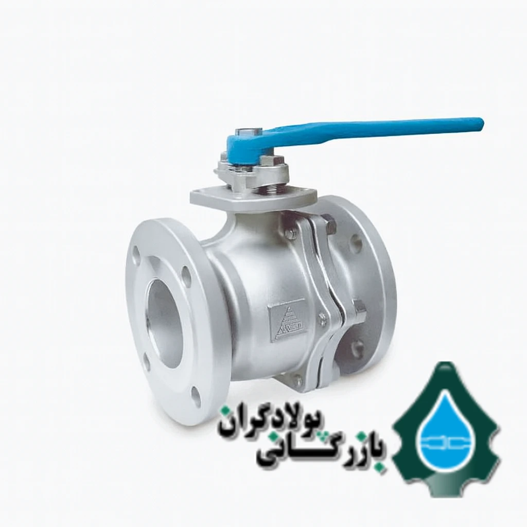 شیر توپی فولادی