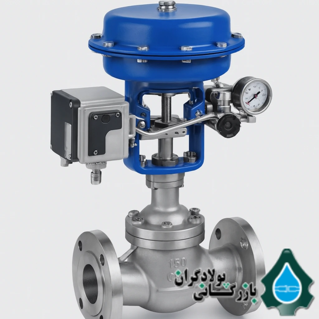 شیر کنترلی فولادی
