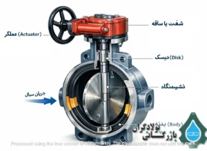 شماتیک پروانه ای
